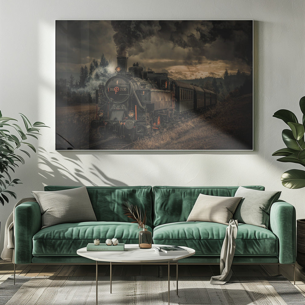 Gold digger train Wall Artwork 0