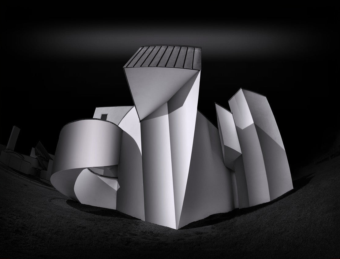 "The Vitra" Black and White Photograph on 16in x 20in Canvas