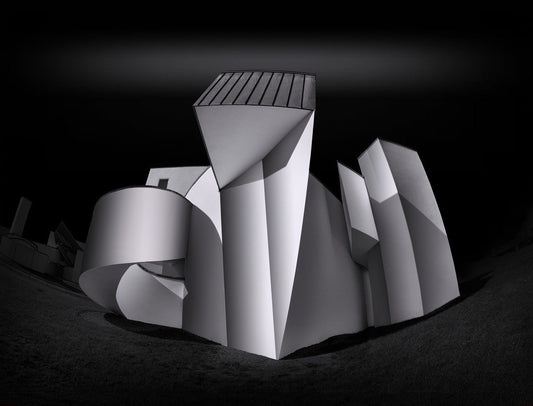 "The Vitra" Black and White Photograph on 16in x 20in Canvas