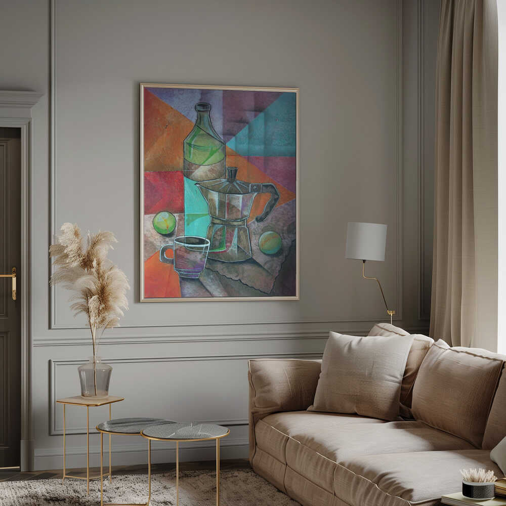 Wall art Still Life with Coffee Pot