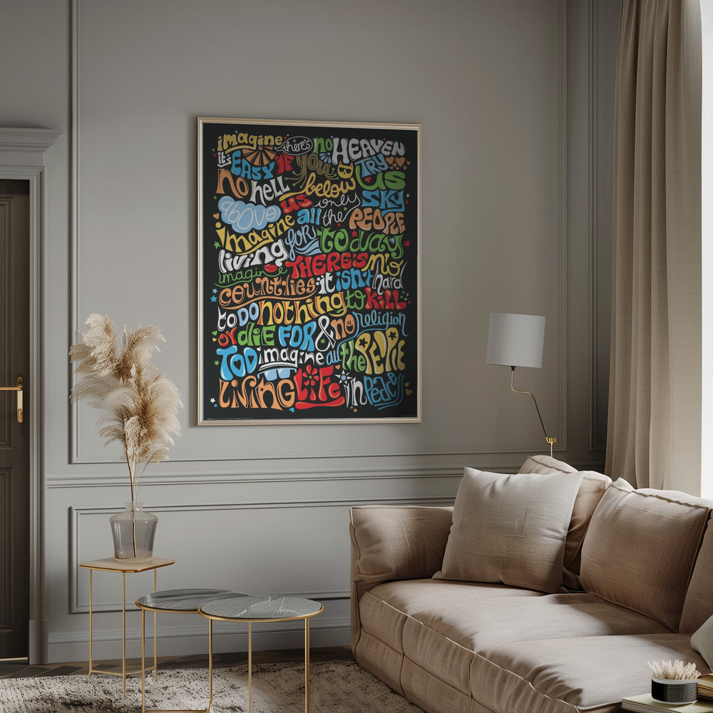 Imagine Wall Artwork 0