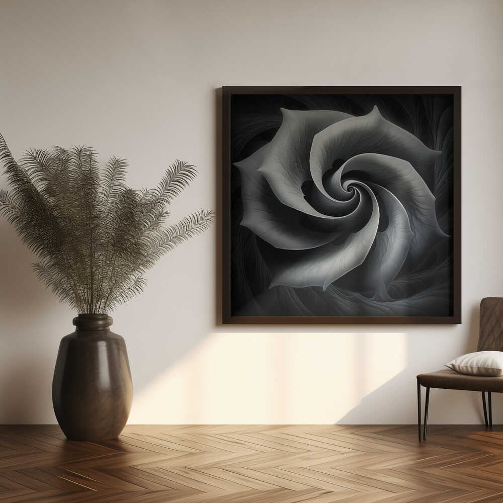 Wall art Bw Geo 11