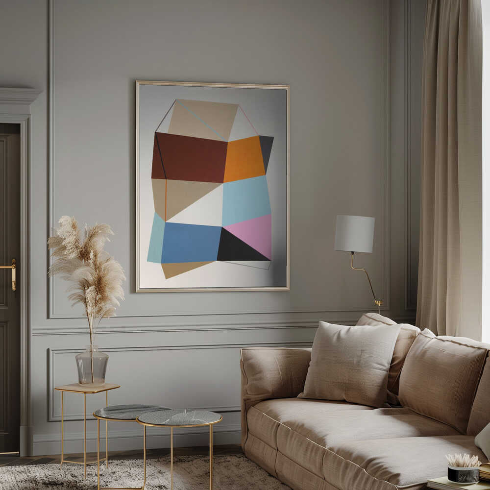 Wall art Geo 2.0 (130 X 97 Cm) 2020