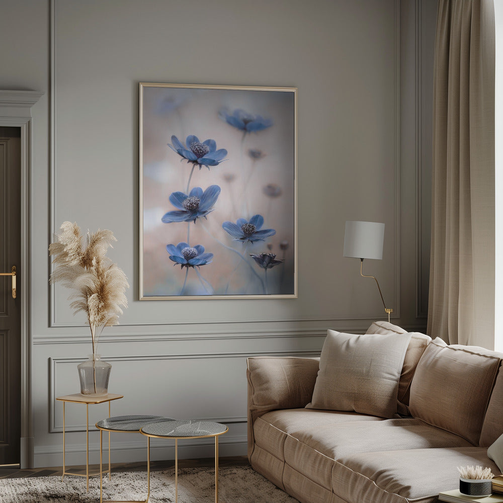 Cosmos blue Wall Artwork 0