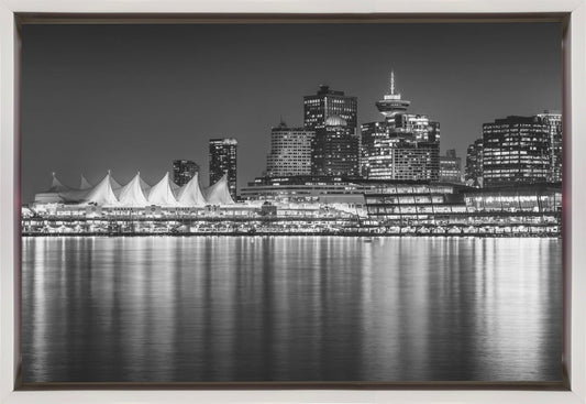 wall art Charming evening impression from Vancouver