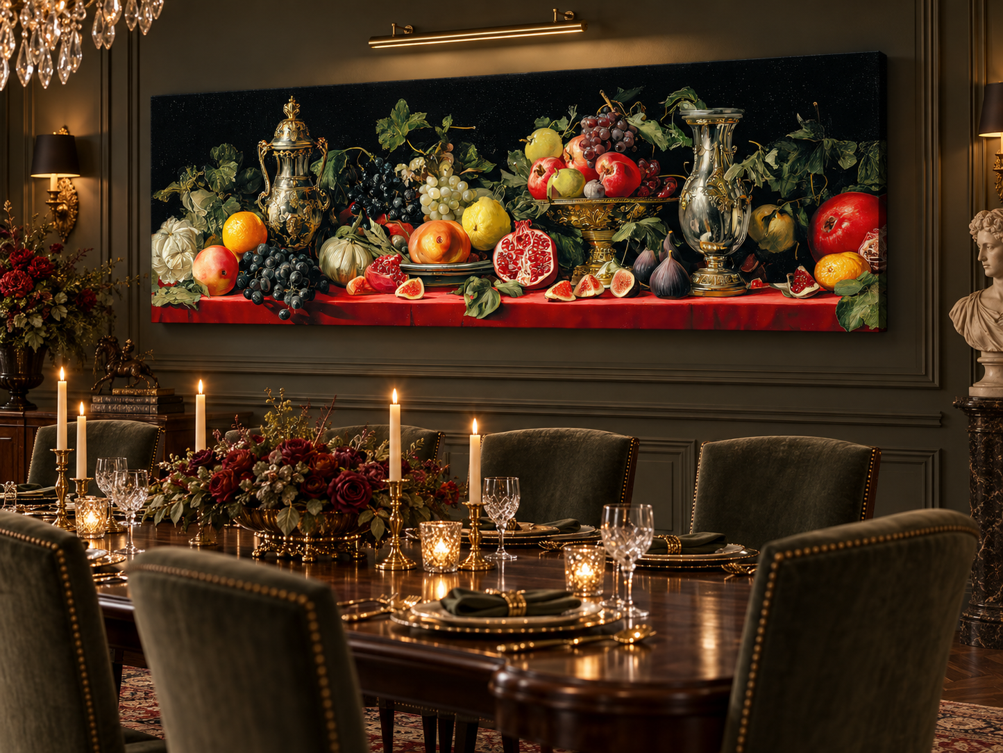 Fruit Harvest | Canvas Print | Dutch Golden Age Still Life Wall Art
