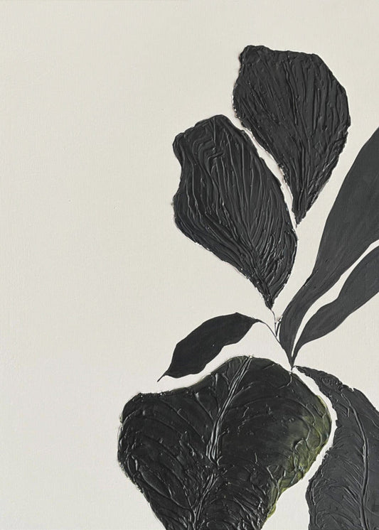 Floral Abstract 1 by Soniya Vijayakumar — artwork front view