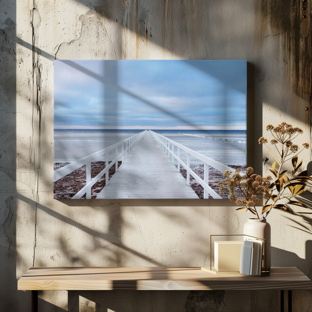 The Bridge 12in x 16in Fine Art Varnish Ready to Hang