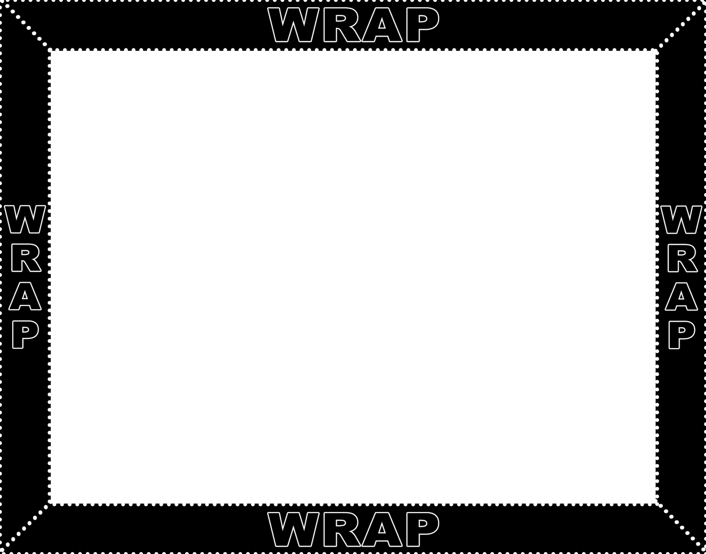 prints into canvas 36X18 Inches-Edges AI Landscape