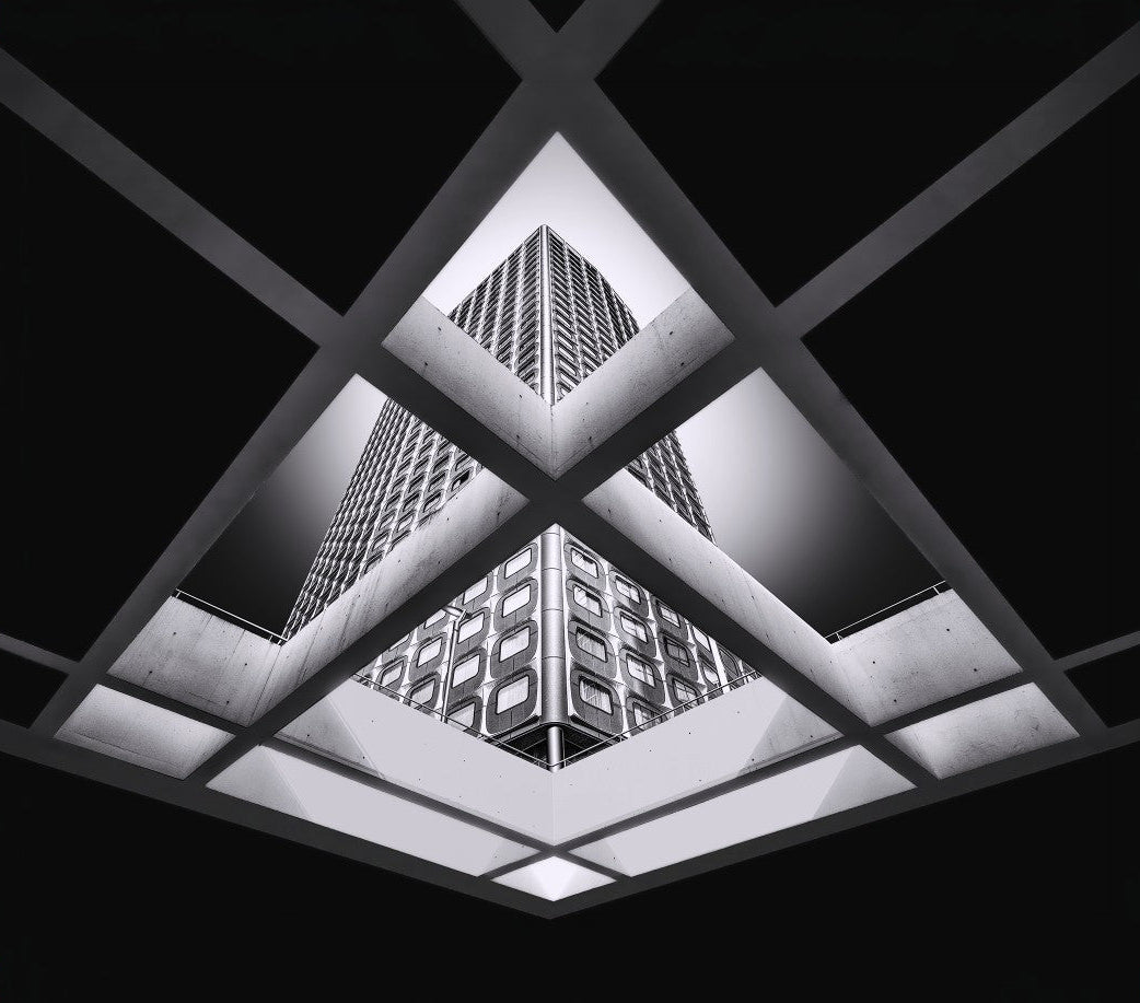 "Beaugranelle" Black and White Photo 16in x 20in Canvas Print