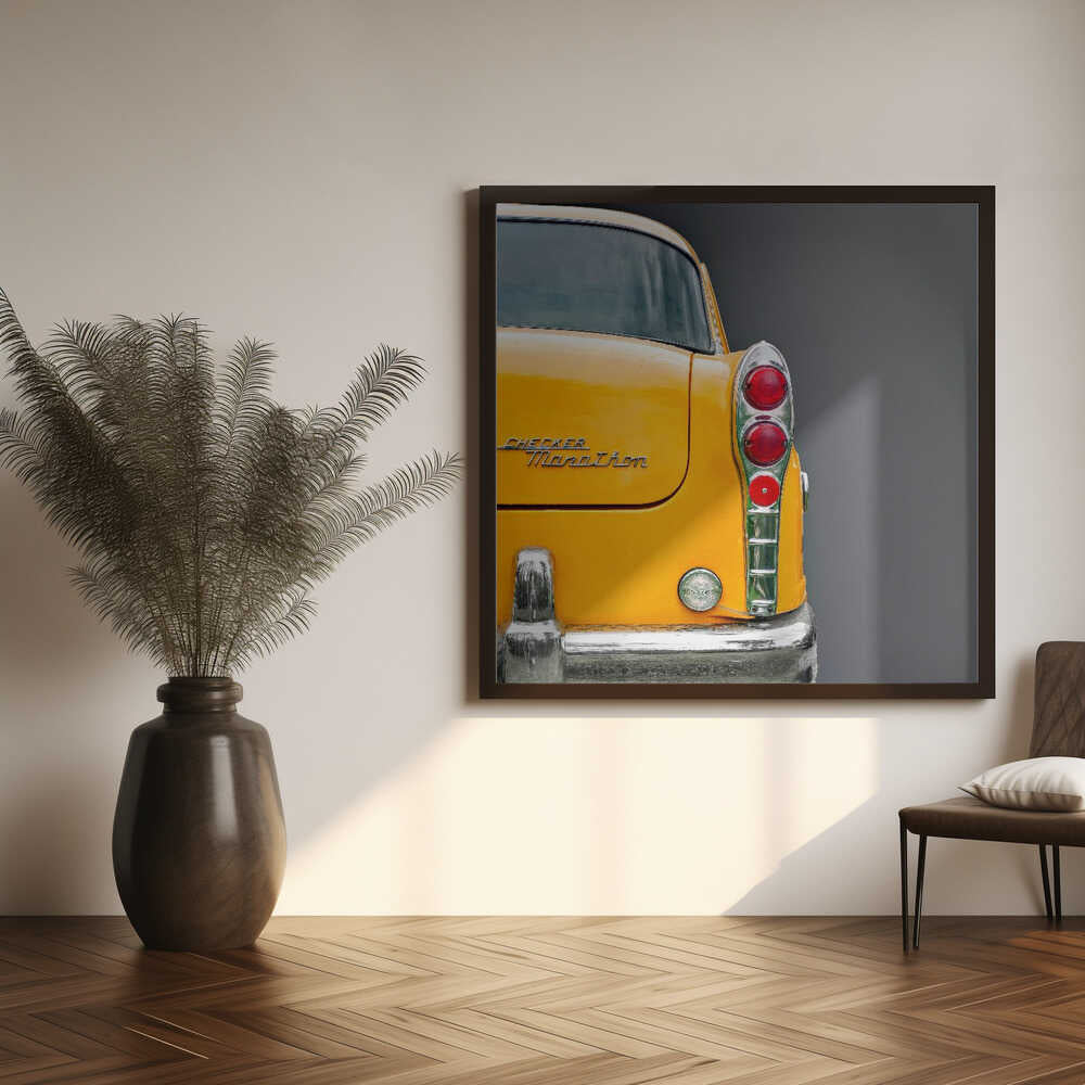 Wall art The Yellow Cab