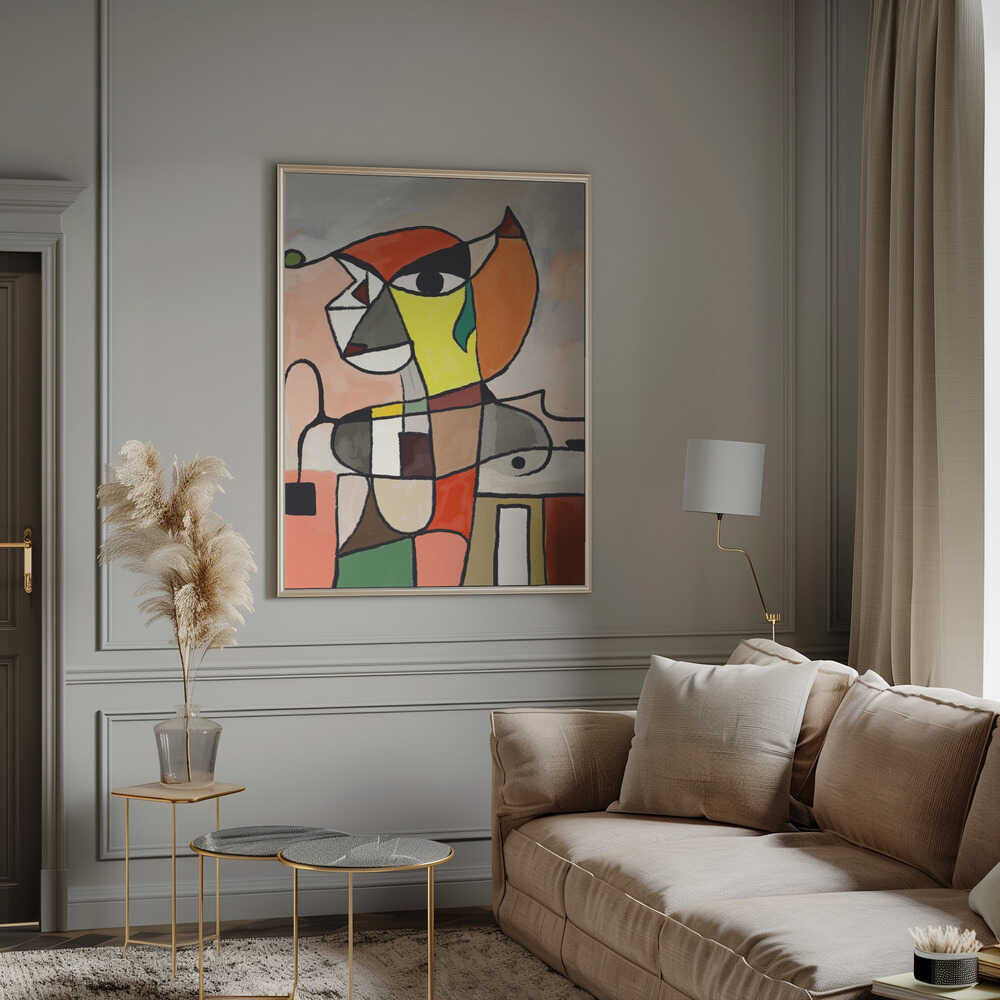 Wall art Colorful Geometric Shapes