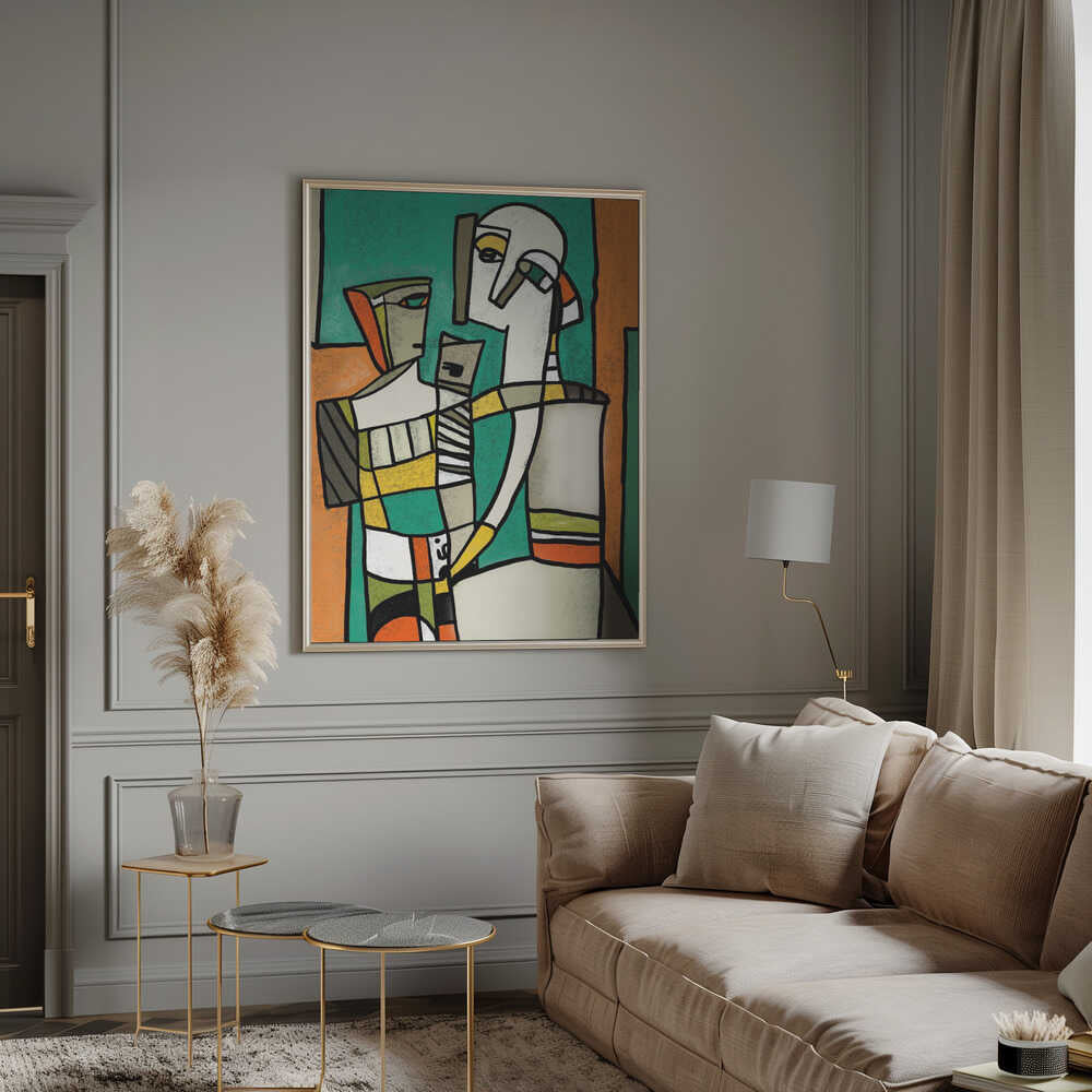 Wall art Abstract Figures Dance