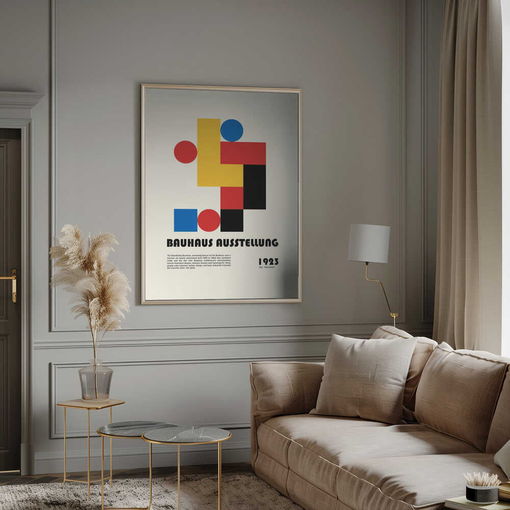 Wall art Bauhaus Ausstellung