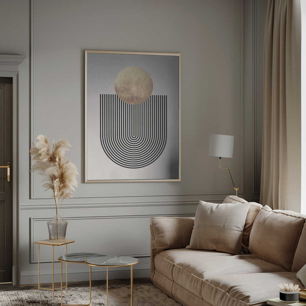Wall art Lines and circles 21