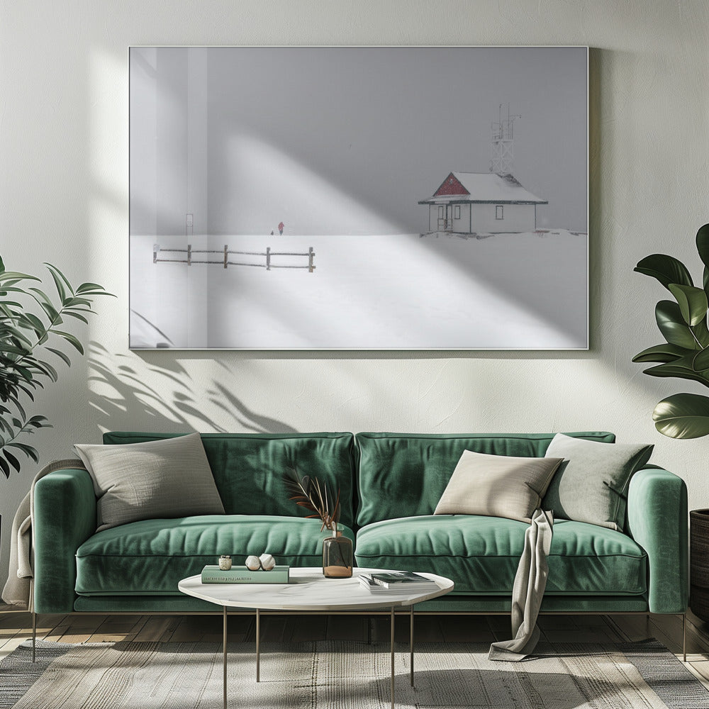 Wall art Guild House on the beach