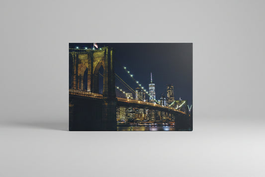 Brooklyn Bridge 48" × 36" - New York City Canvas Print