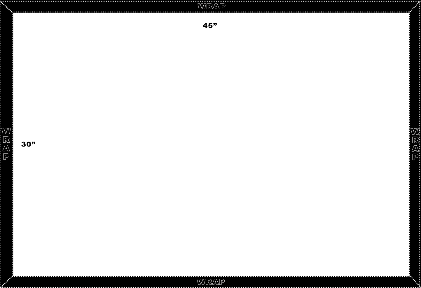 prints into canvas 60X48 Inches-Edges AI Landscape