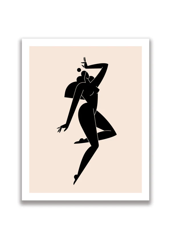 Female Figure 36" X 48" Canvas Print art Wall Decor