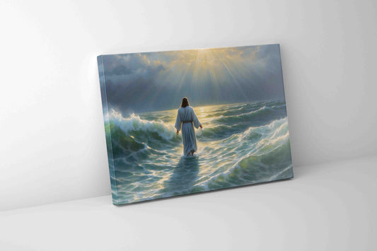 Walk on Water | Canvas Print | Christian Inspirational Wall Art