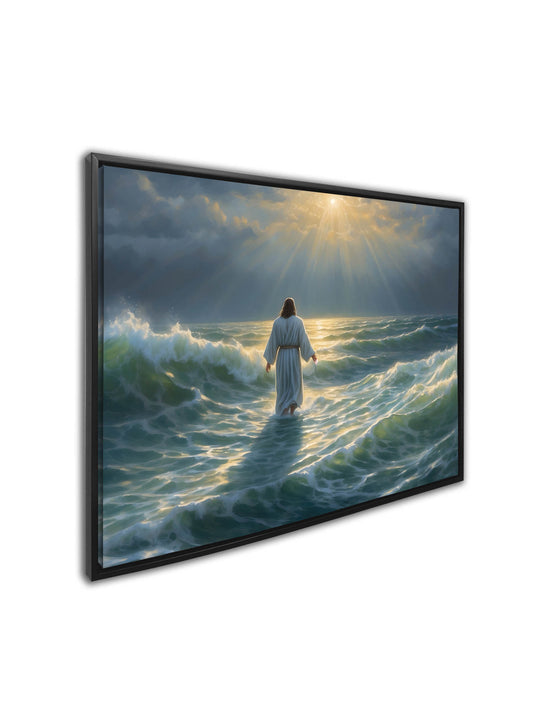 Walk on Water | Canvas Print | Christian Inspirational Wall Art