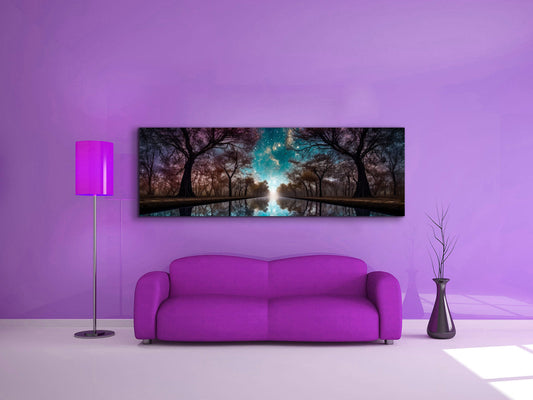 Nature Wall Art-To the Light-Large Canvas  Print