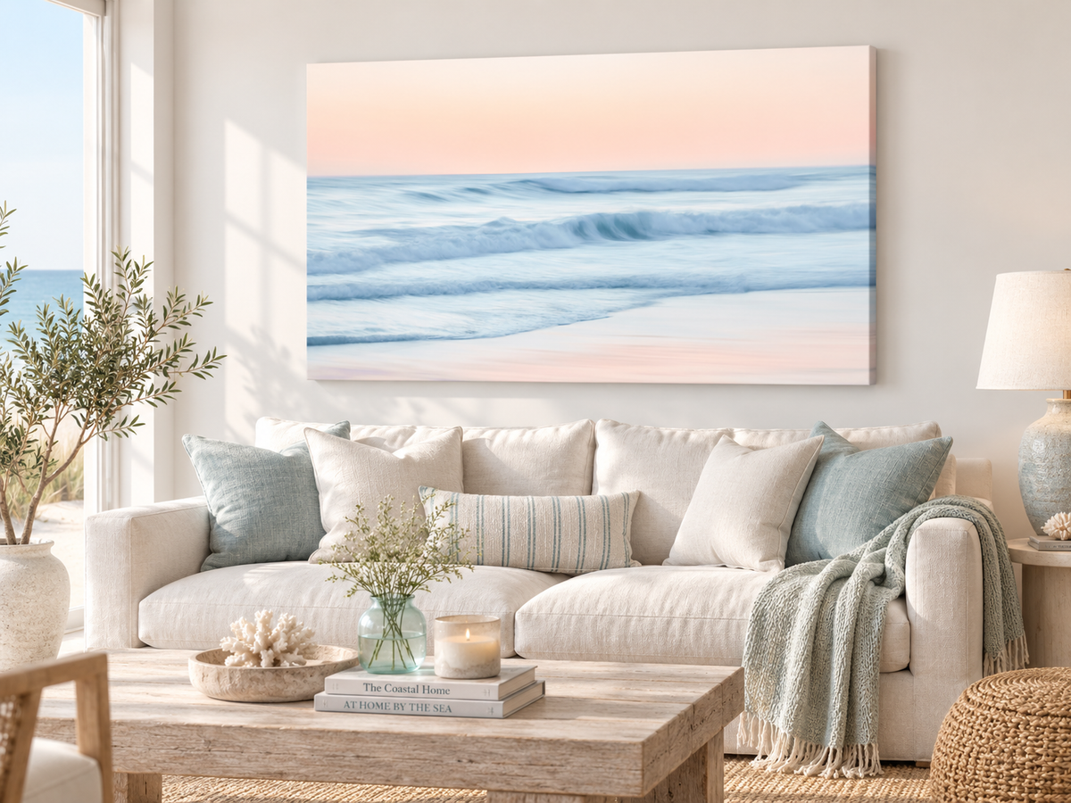 Shore Light | Canvas Print | Coastal Seascape Wall Art