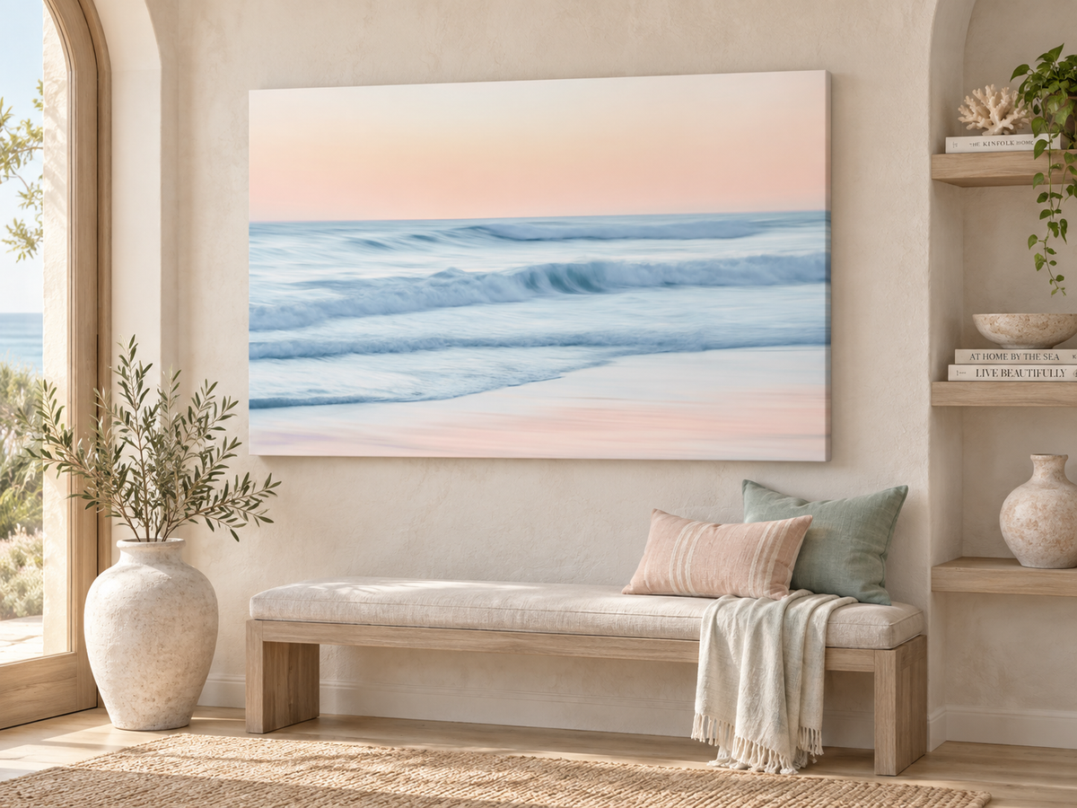 Shore Light | Canvas Print | Coastal Seascape Wall Art