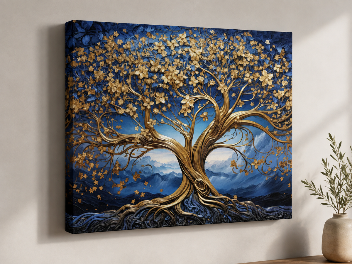 Tree of Life Canvas Print Wall Art