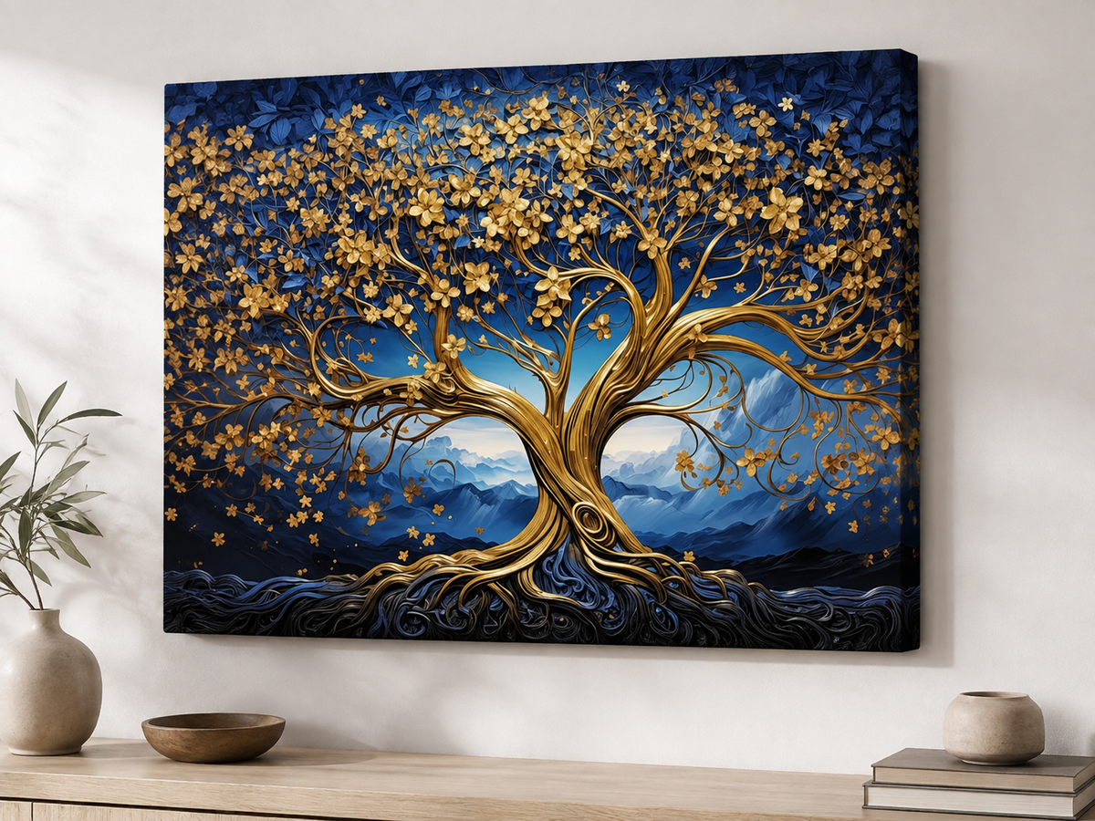 Tree of Life Canvas Print Wall Art