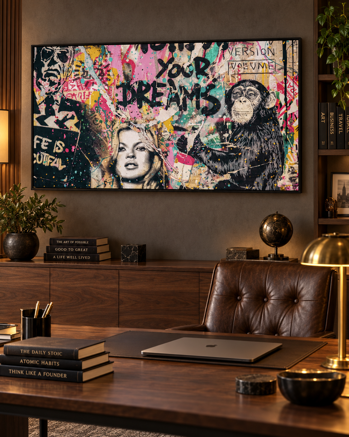 Your Dreams | Wynwood Graffiti Pop Art Canvas Print | Urban Street Art Wall Decor