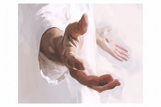 "God's Hand" Print 8in x 10in Wall Art