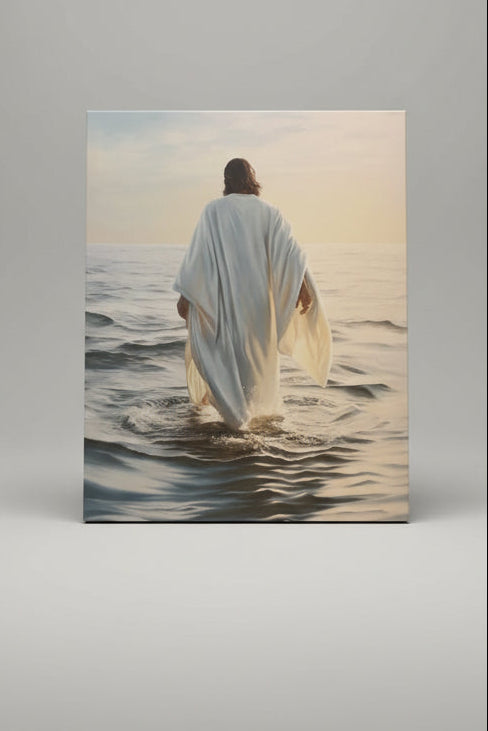"Walking on Water" Religious Wall Art