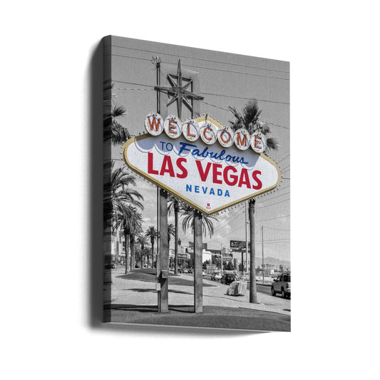 LAS VEGAS Sign no frame- wall  art