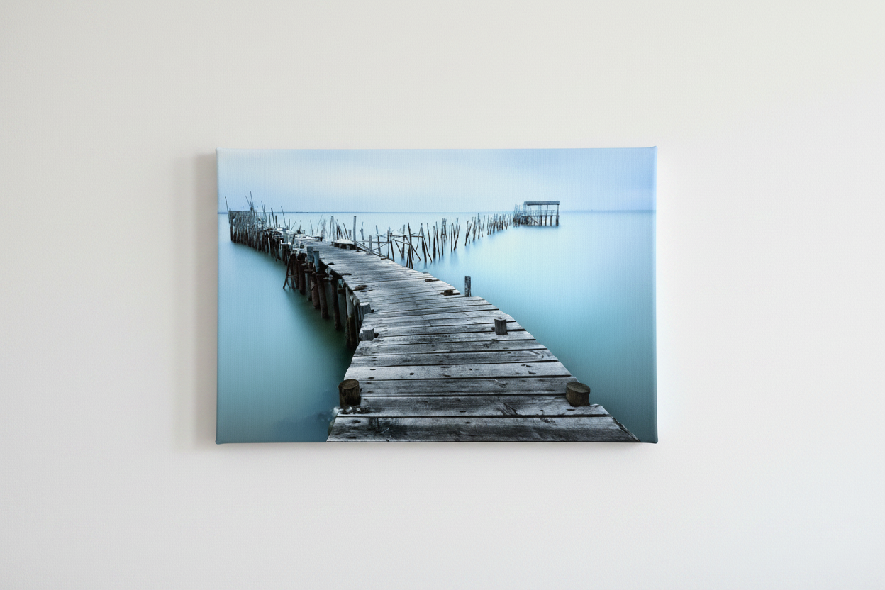 "Carrasqueira II" by Jesús M. García 36in x 24in Varnished Canvas Print