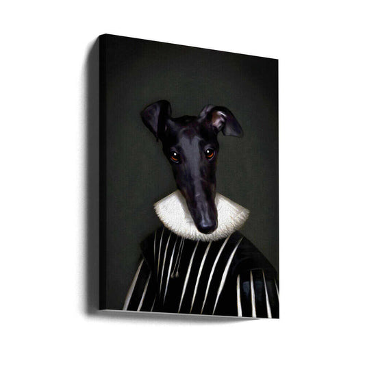 Athena by Tein Lucasson — gallery-wrapped canvas viewed at an angle