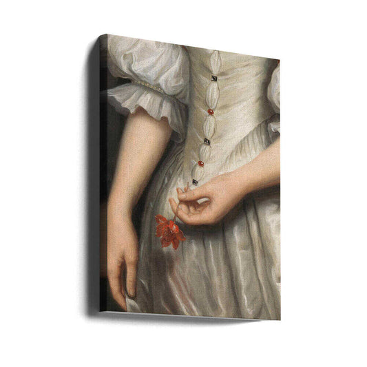 Baroque Detail Painting by The Art Concept — gallery-wrapped canvas angled view