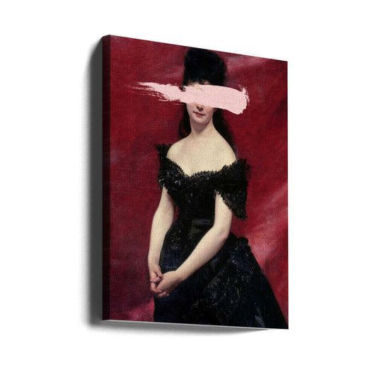 Blackdress3 Ratio2x3 by Talitha McQueen — gallery-wrapped canvas angled view