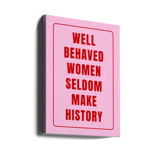 Bold Voices Rise by Athene Fritsch — gallery-wrapped canvas angled view