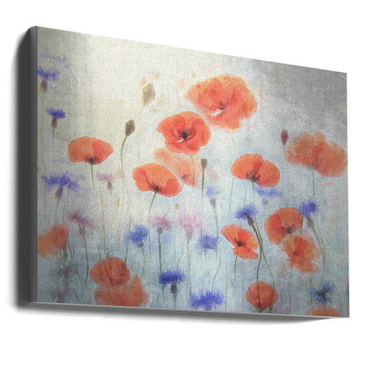  Poppy Wall Artwork Gallery Wrapped (Ready to Hang)