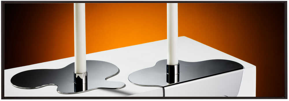 Wall art candles