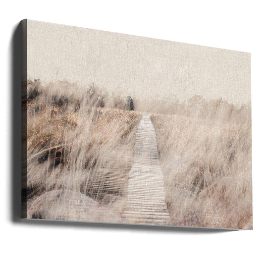 Dreamy landscape by Imaginative — gallery-wrapped canvas angled view