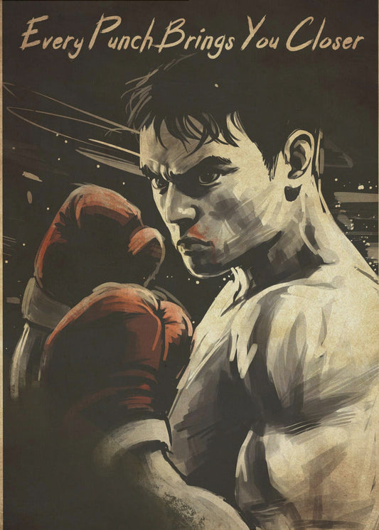 Every Punch Brings You Closer by Fadil Roze — artwork front view