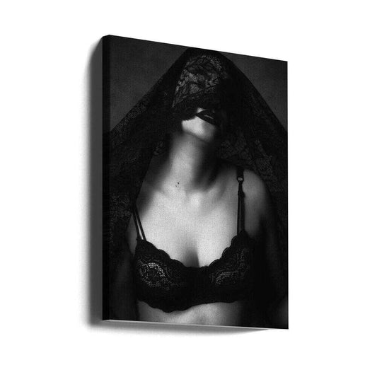 Free by Glamour Studio — gallery-wrapped canvas angled view