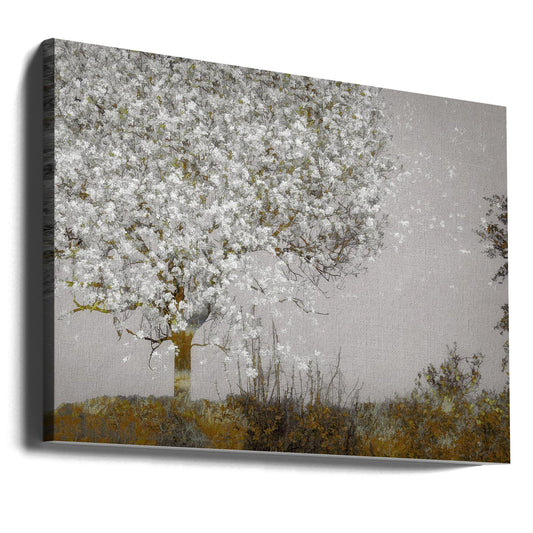 Fruit tree by Nel Talen — gallery-wrapped canvas angled view