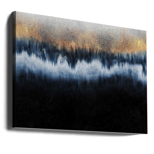 Golden Horizon by Elisabeth Fredriksson — gallery-wrapped canvas angled view