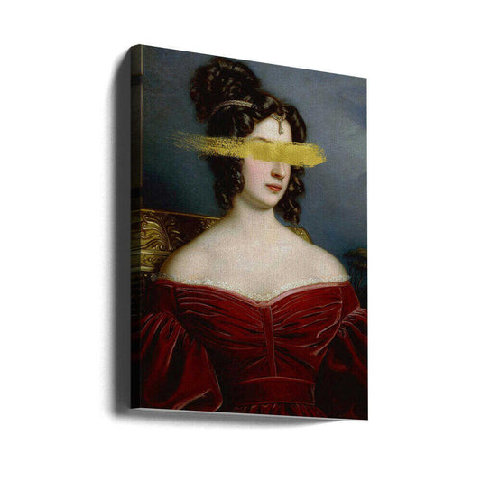 Goldmarianna Ratioiso by Talitha McQueen — gallery-wrapped canvas angled view