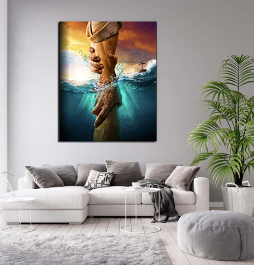 Held 16" X 20" Canvas Wall Art Varnished Ready to be hang