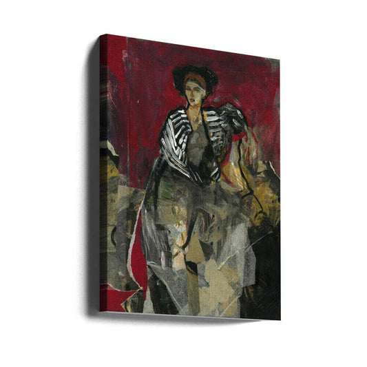 Hommage A Matisse by Ute Rathmann — gallery-wrapped canvas angled view