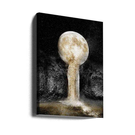 Honey Moon II by Gemma Bardot — gallery-wrapped canvas angled view